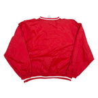 CHAMPION Souderton Braves Mens Sweatshirt Red V-Neck USA L