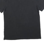 CHAMPION Mens Black Graphic T-Shirt L Short Sleeve Crew Neck Logo Print