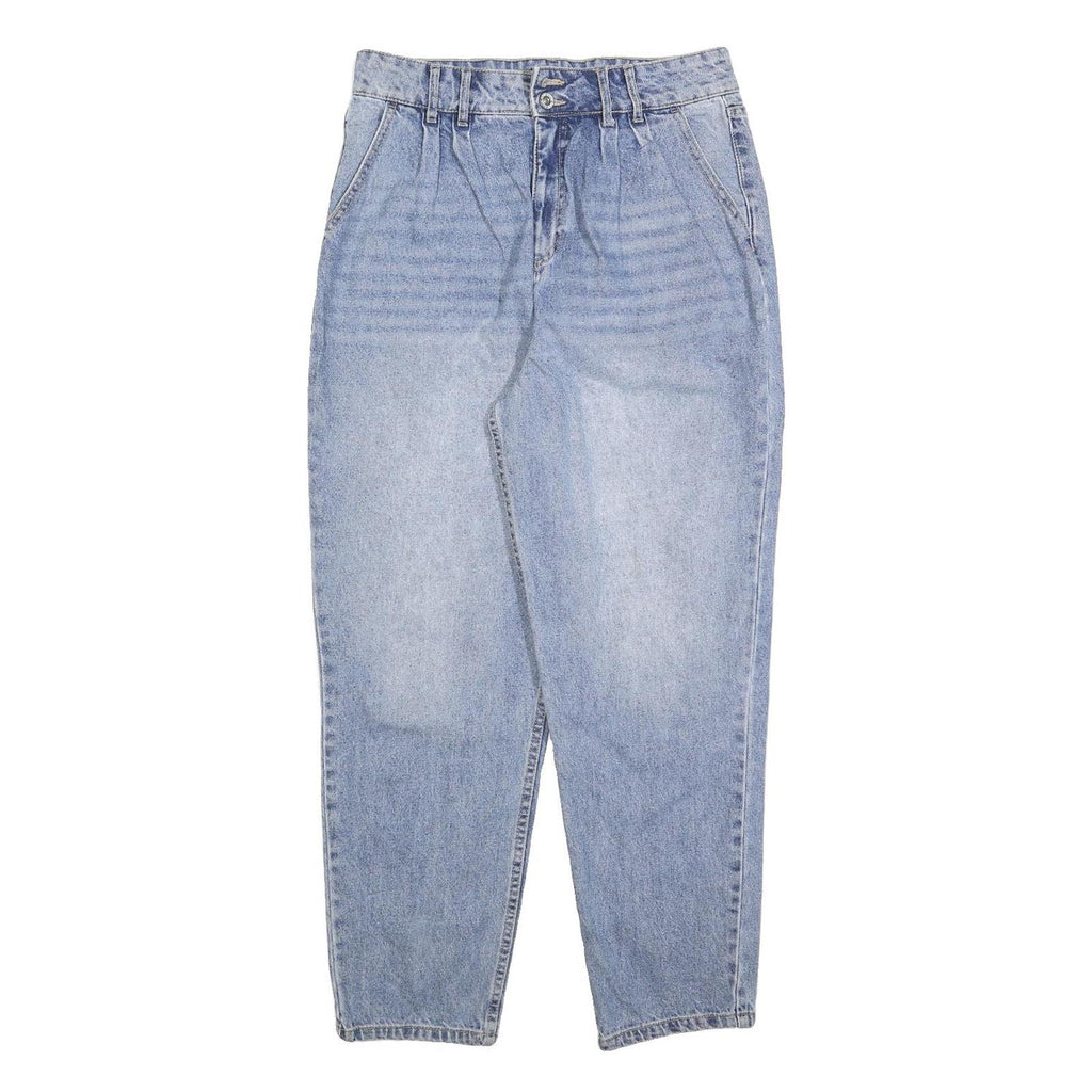 DKNY Womens Jeans Blue Relaxed Mom Denim Light W28 L28 Comfortable Casual