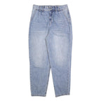 DKNY Womens Jeans Blue Relaxed Mom Denim Light W28 L28 Comfortable Casual