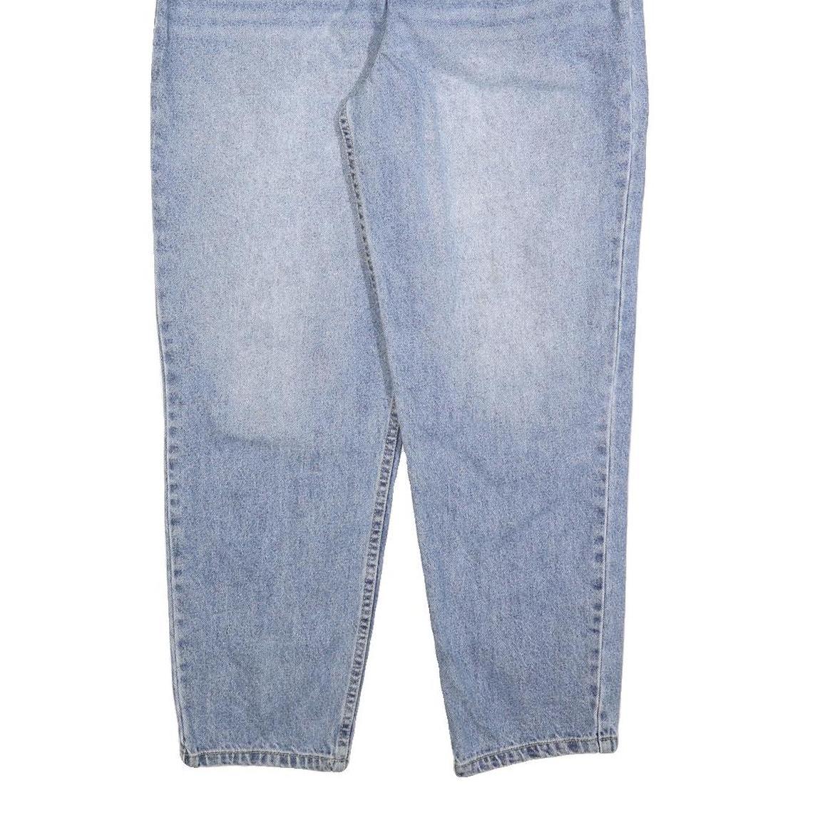 DKNY Womens Jeans Blue Relaxed Mom Denim Light W28 L28 Comfortable Casual