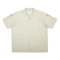 DICKIES Mens Beige Workwear Shirt 2XL Cotton Blend Short Sleeve Button
