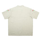 DICKIES Mens Beige Workwear Shirt 2XL Cotton Blend Short Sleeve Button