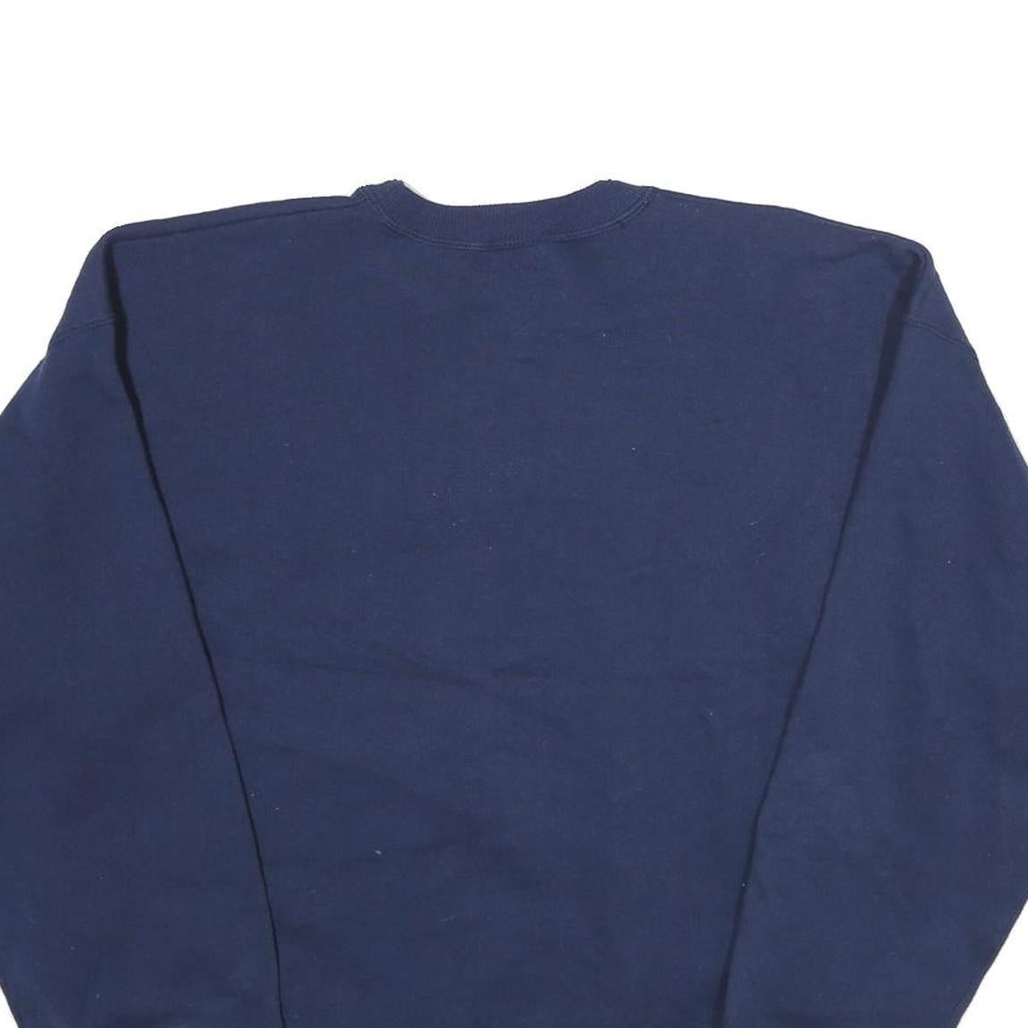 HANES Mens Navy Blue R Ranch Hornbrook Crew Neck XL Cotton Sweatshirt