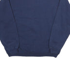 HANES Mens Navy Blue R Ranch Hornbrook Crew Neck XL Cotton Sweatshirt