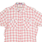 TED BAKER Mens Shirt Red Gingham S