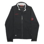 MAMMUT Womens Black Jacket XS Polyester Blend Zip Outdoor Casual Lightweight