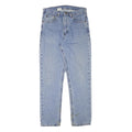 CARHARTT Mens Jeans Blue Regular Straight Denim Light W30 L31 Durable Casual