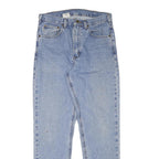 CARHARTT Mens Jeans Blue Regular Straight Denim Light W30 L31 Durable Casual