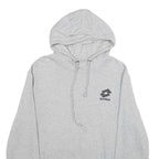 LOTTO Mens Grey Pullover Hoodie S Cotton Blend Casual Comfort