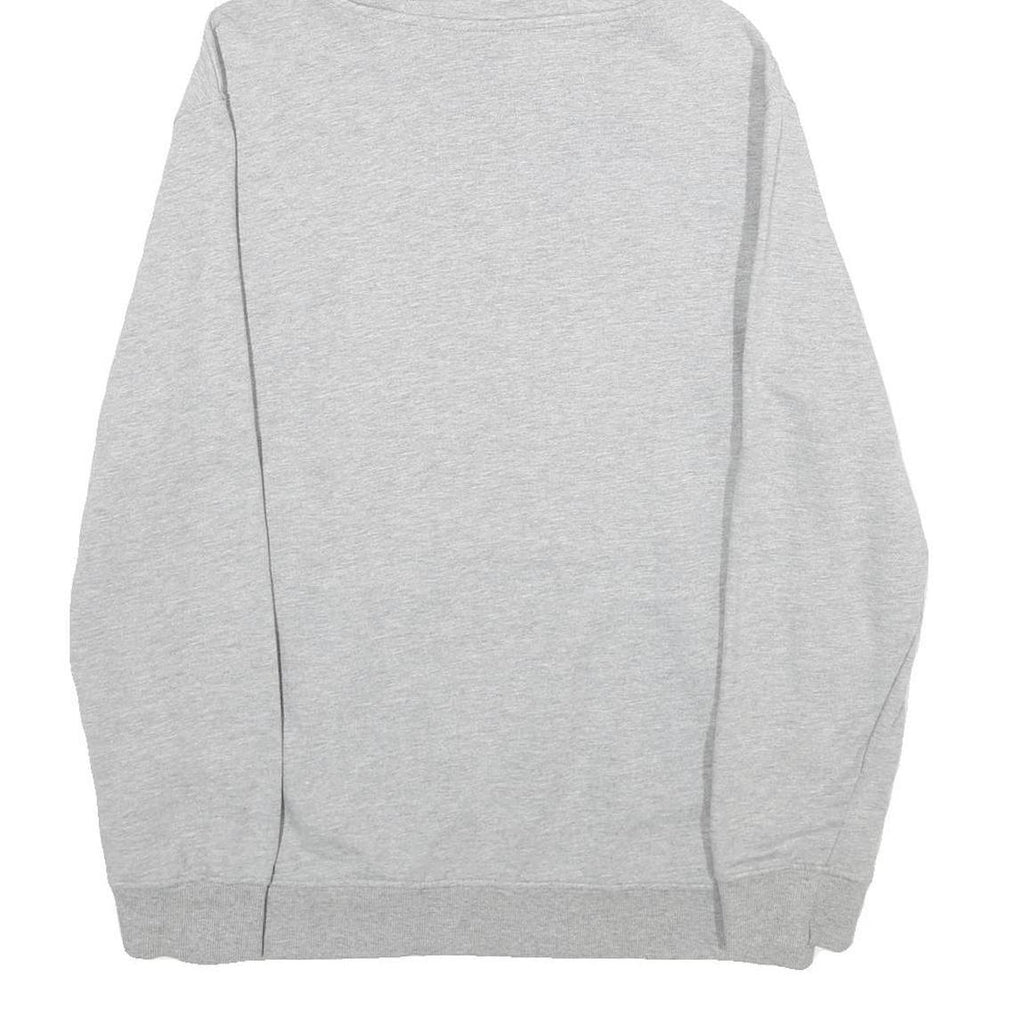 LOTTO Mens Grey Pullover Hoodie S Cotton Blend Casual Comfort