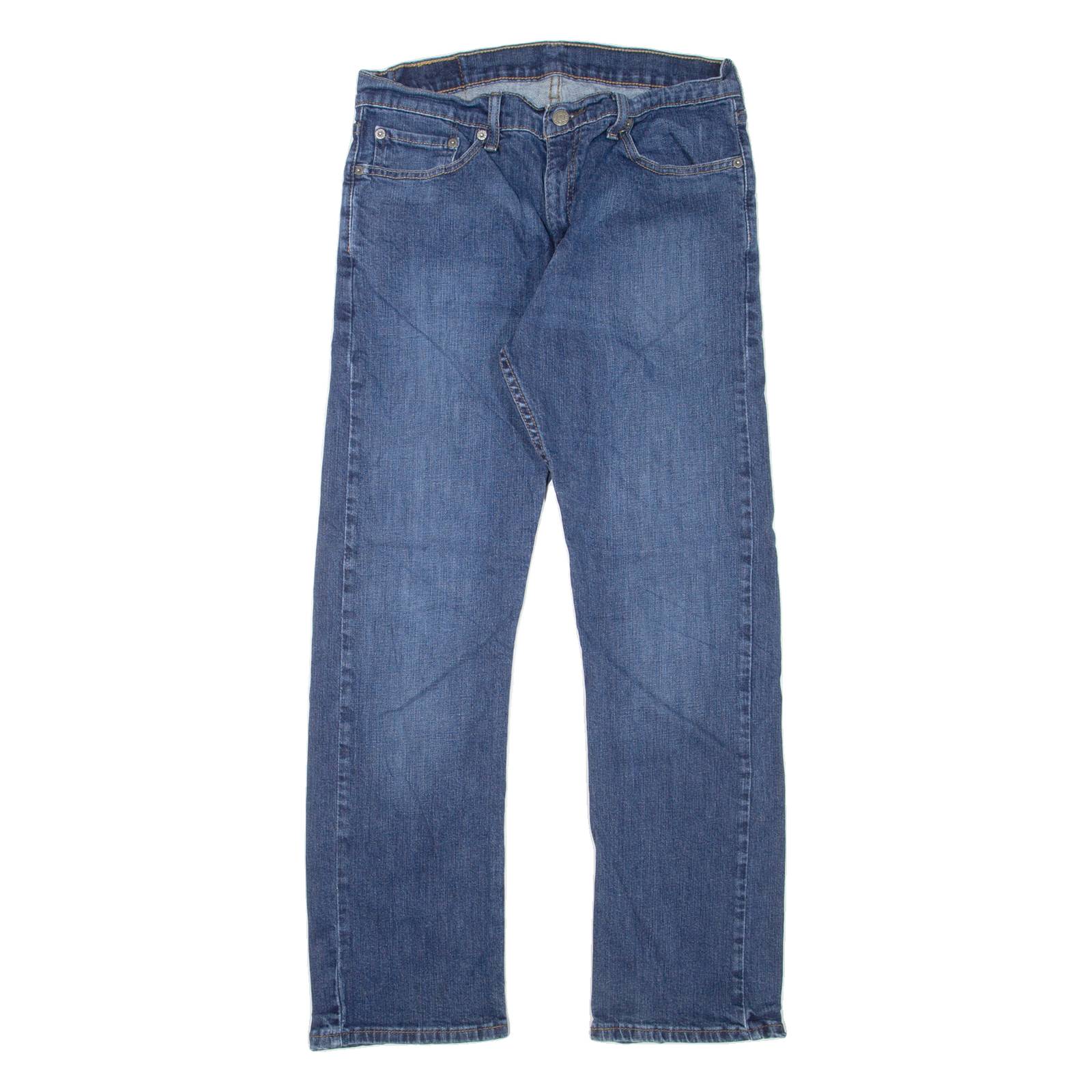 LEVI'S 514 Jeans Mens Blue Slim Straight W30 L30