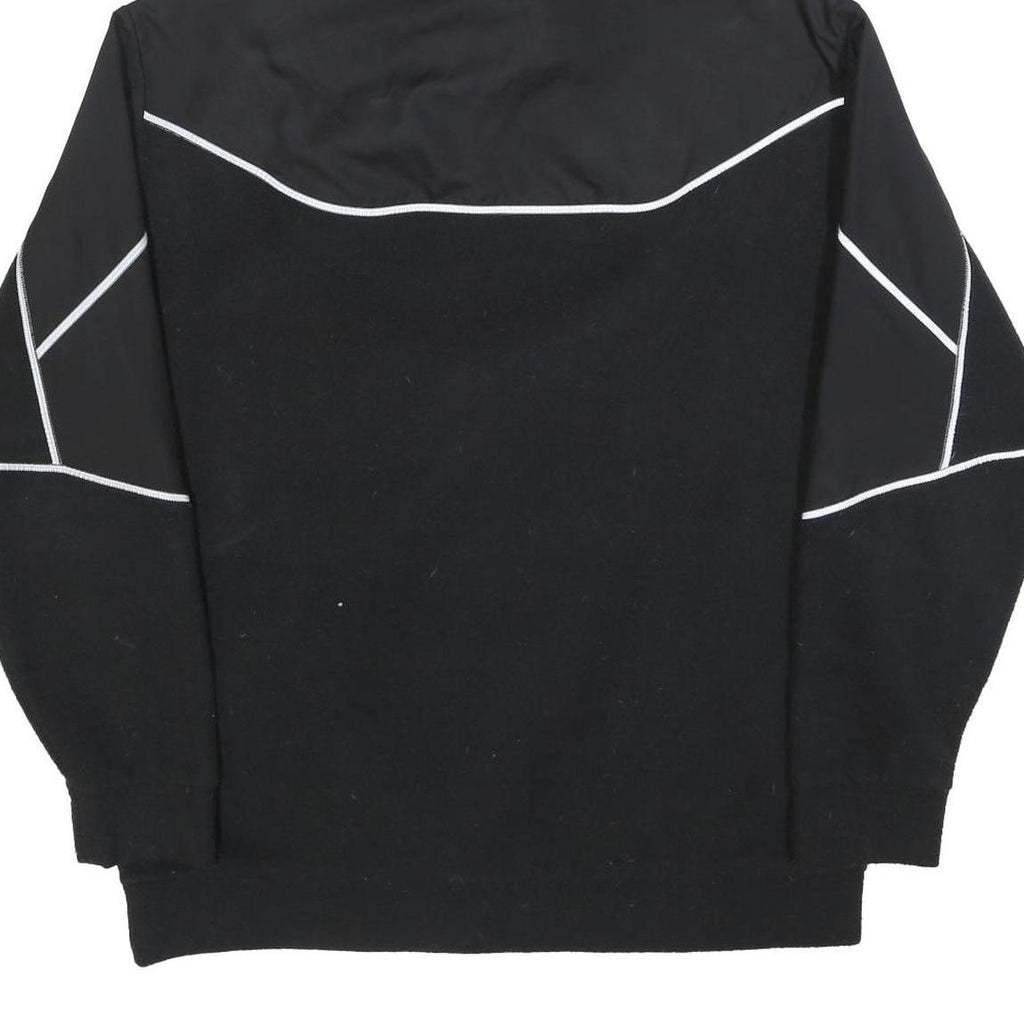 ADIDAS Mens Black Pullover Hoodie L Sportswear Hooded Sweatshirt