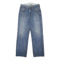 LEVI'S Mens Regular Fit Blue Denim Jeans W28 L28 Zip Closure Classic Cotton