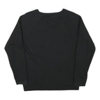 TOMMY HILFIGER Mens Black Crew Neck S Sweatshirt Cotton Blend Pullover
