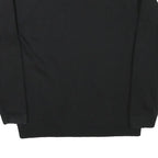TOMMY HILFIGER Mens Black Crew Neck S Sweatshirt Cotton Blend Pullover