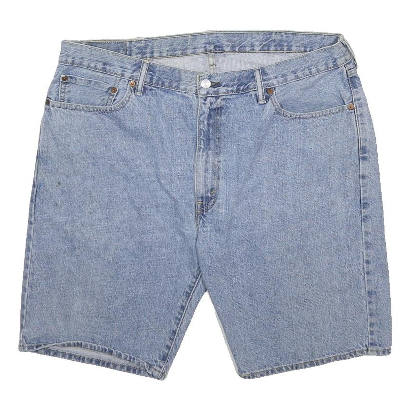 LEVI'S Mens Denim Blue Shorts XL W40 Classic Fit Cotton Casual