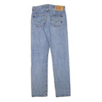 LEVI'S 501 Mens Regular Fit Straight Denim Light W29 L31 Classic Button Fly