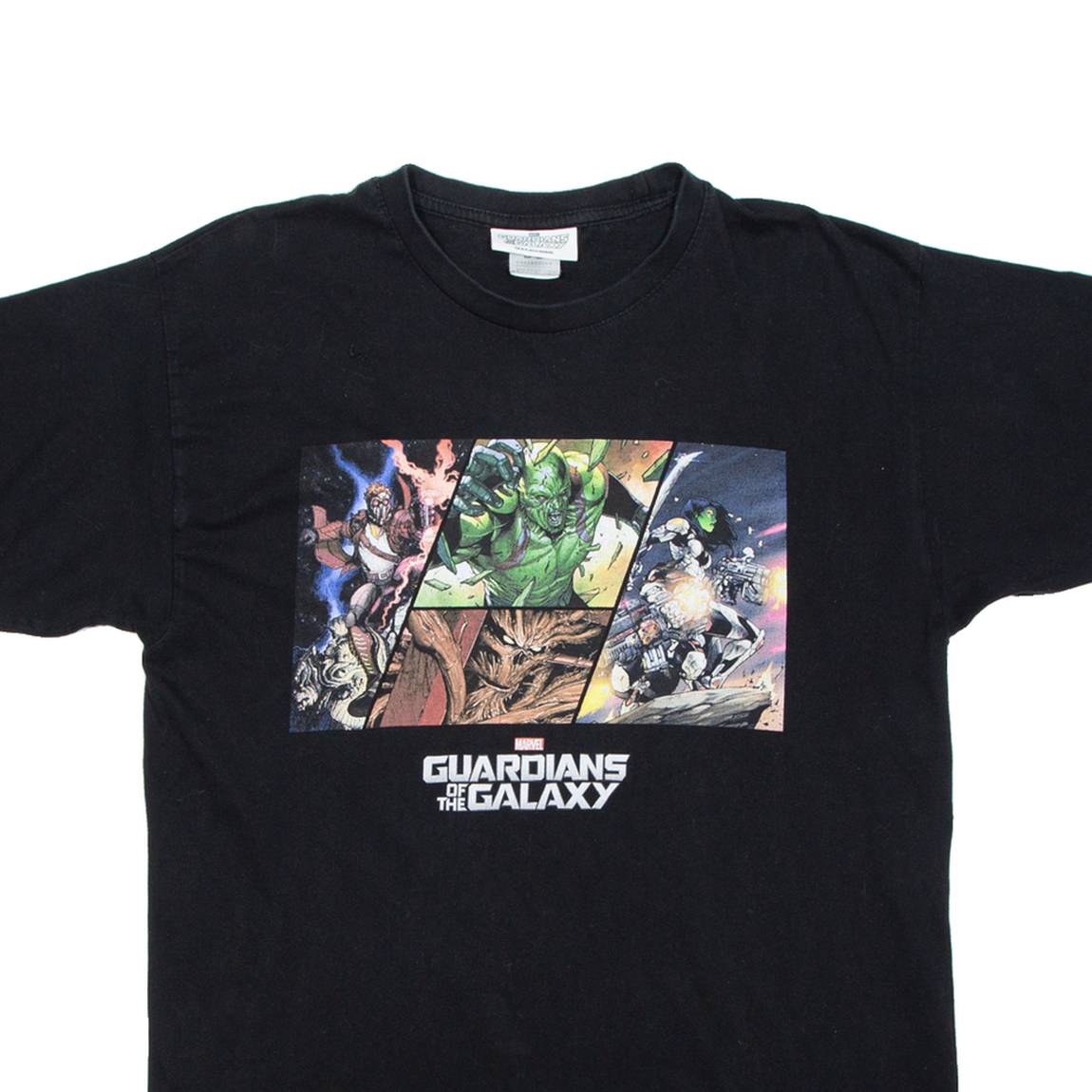 GUARDIANS OF THE GALAXY Mens T-Shirt Black M