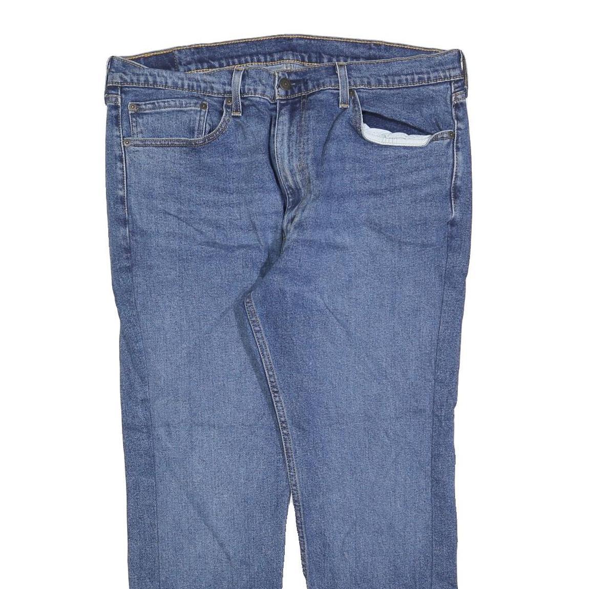 LEVI'S 505 Mens Jeans Blue Regular Straight Denim Medium W38 L26 Classic Fit