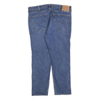 LEVI'S 505 Mens Jeans Blue Regular Straight Denim Medium W38 L26 Classic Fit