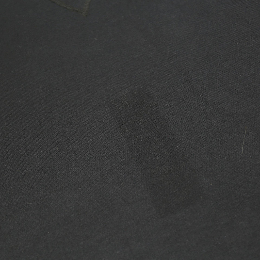RUSSELL ATHLETIC Mens Black Cotton Blend Crew Neck M Plain Casual Sweatshirt