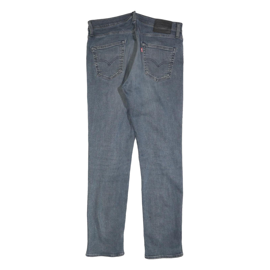 LEVI'S 511 BIG E Mens Slim Blue Denim Medium W34 L32 Slim Fit Signature Jeans