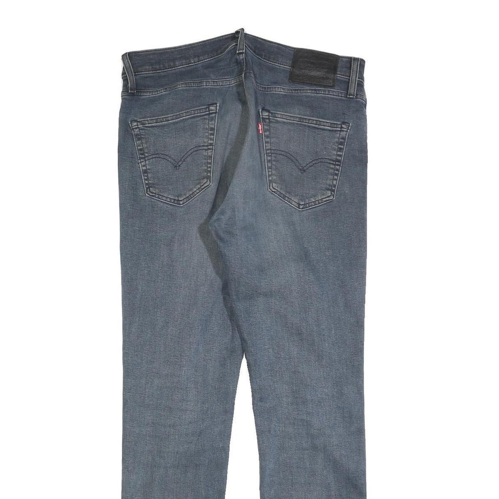 LEVI'S 511 BIG E Mens Slim Blue Denim Medium W34 L32 Slim Fit Signature Jeans