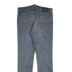 LEVI'S 511 BIG E Mens Slim Blue Denim Medium W34 L32 Slim Fit Signature Jeans