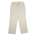 RED KAP Womens Cotton Beige Regular Fit Straight Leg Trousers W30 L30 Workwear