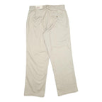 RED KAP Womens Cotton Beige Regular Fit Straight Leg Trousers W30 L30 Workwear