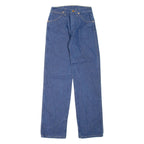 WRANGLER Womens Jeans Blue Regular Straight W24 L32
