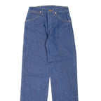 WRANGLER Womens Jeans Blue Regular Straight W24 L32