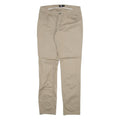 DICKIES Womens Trousers Beige Slim Straight W30 L31
