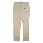 DICKIES Womens Trousers Beige Slim Straight W30 L31