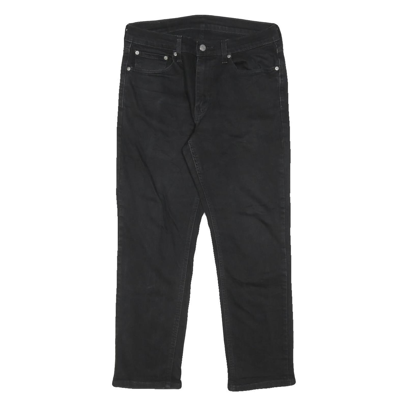 LEVI'S 541 Mens Jeans Black Slim Skinny Denim W32 L27 Stretch Casual Denim
