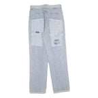 Mens Blue Relaxed Straight Denim Light W30 L30 Casual Workwear Jeans