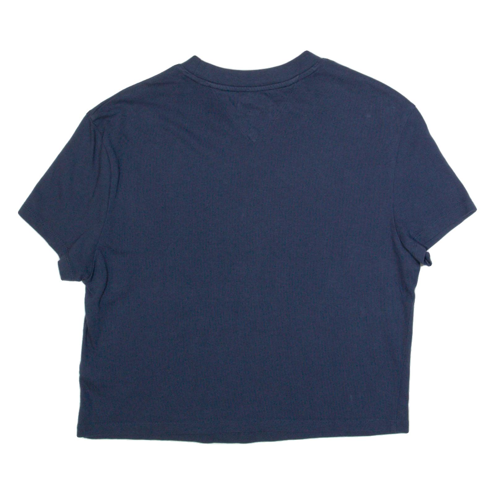 TOMMY JEANS Cropped Womens T-Shirt Blue S