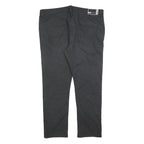 ENGELBERT STRAUSS Mens Jeans Black Regular Straight Denim W46 L32 Workwear