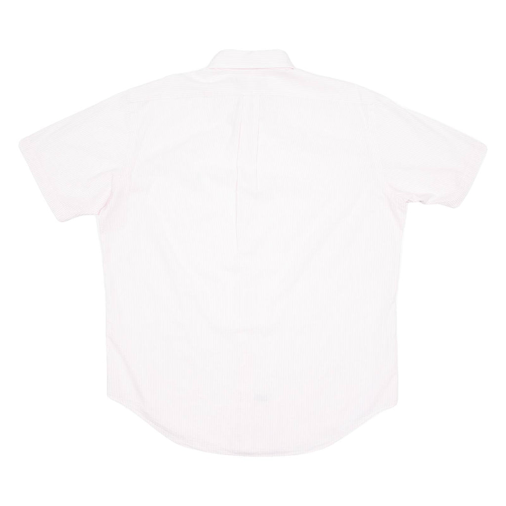 RALPH LAUREN Mens Shirt Pink Striped L