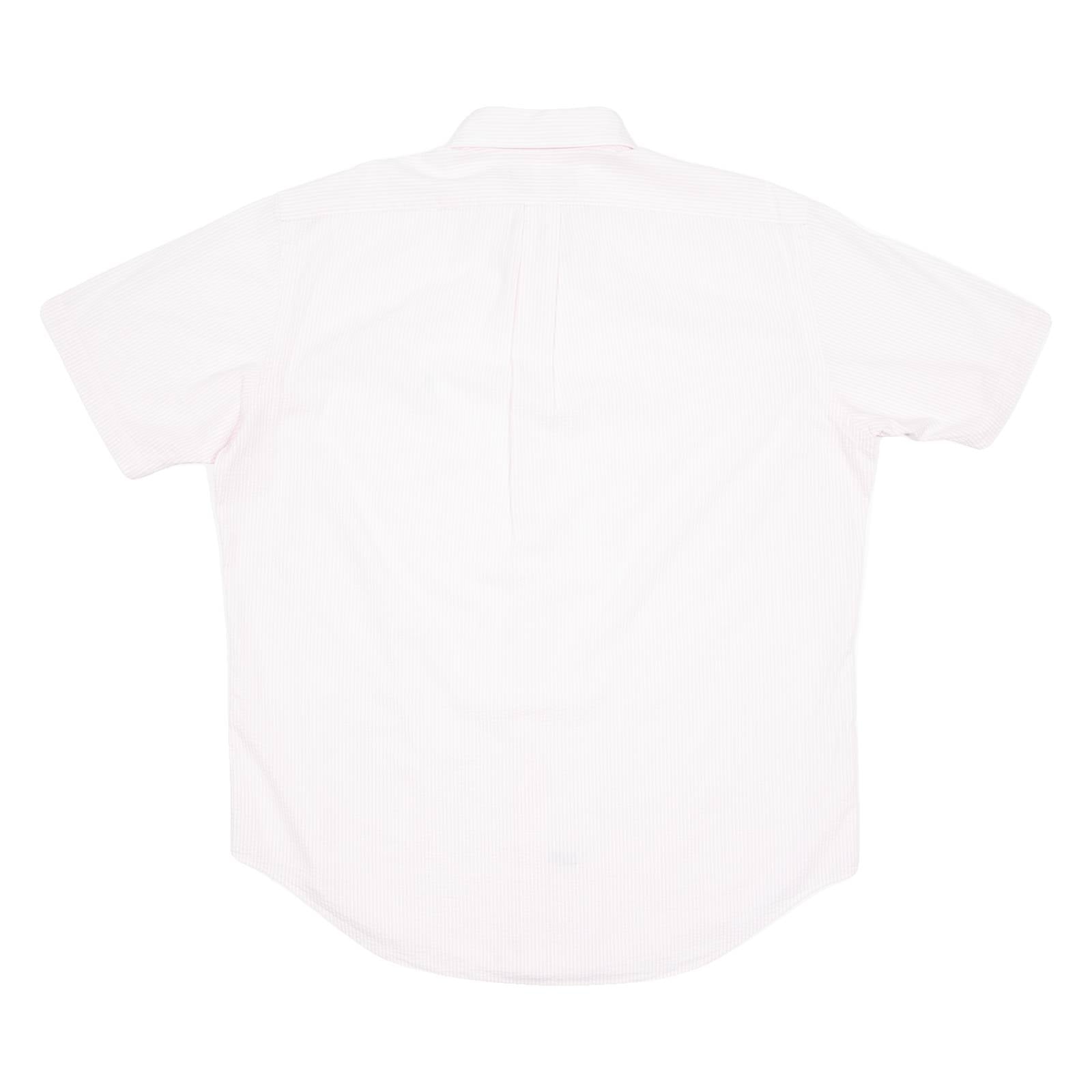 RALPH LAUREN Mens Shirt Pink Striped L