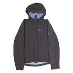 JACK WOLFSKIN Womens Rain Jacket Grey UK 10