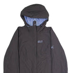 JACK WOLFSKIN Womens Rain Jacket Grey UK 10