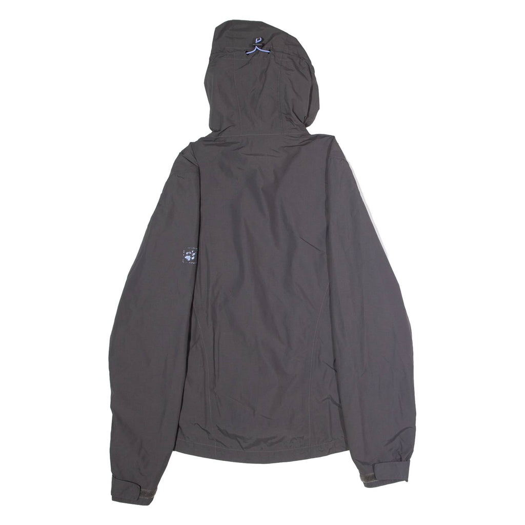 JACK WOLFSKIN Womens Rain Jacket Grey UK 10