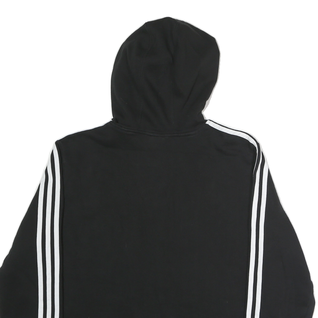 ADIDAS Womens Black Hoodie XL Cotton Pullover Casual Sportswear