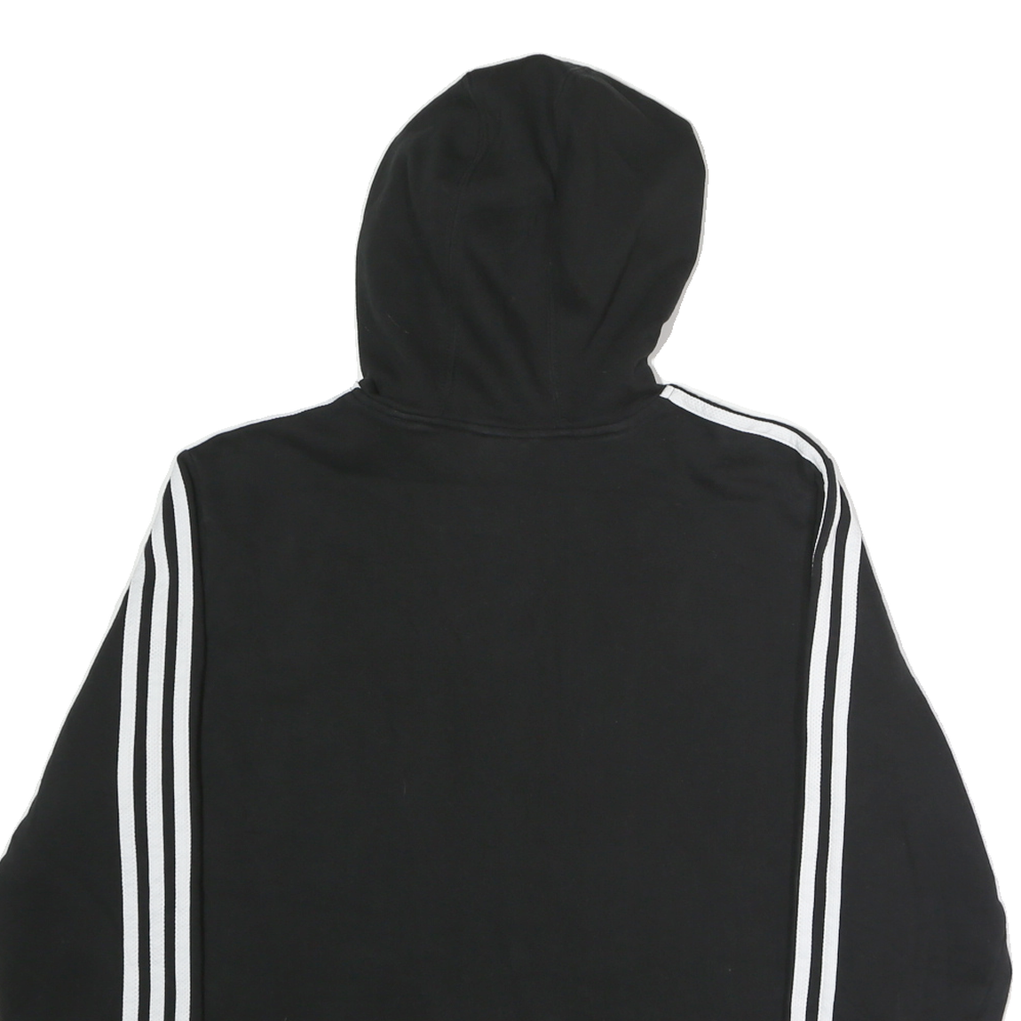 ADIDAS Womens Black Hoodie XL Cotton Pullover Casual Sportswear