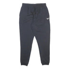 REEBOK Mens Joggers Black M W30 L27 Slim Tapered Cotton Blend Casual Wear