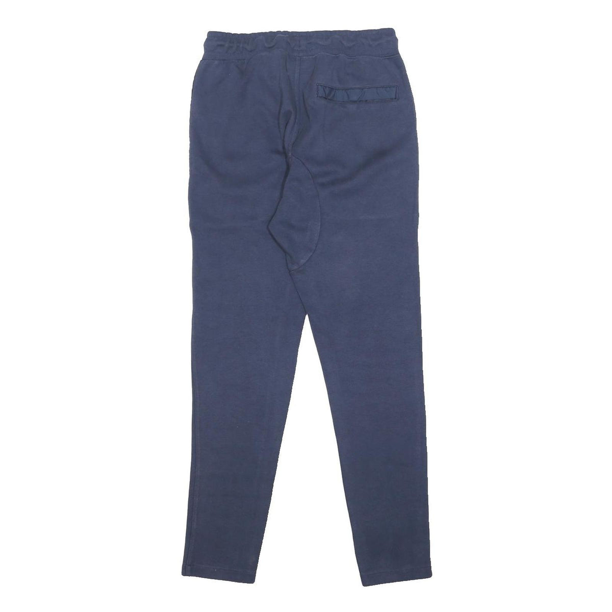 NIKE Mens Joggers Blue XS W26 L26 Cotton Blend Slim Tapered Fit Pocket Detail