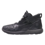 TIMBERLAND Lace-Up Boots Black Leather Mens UK 5.5