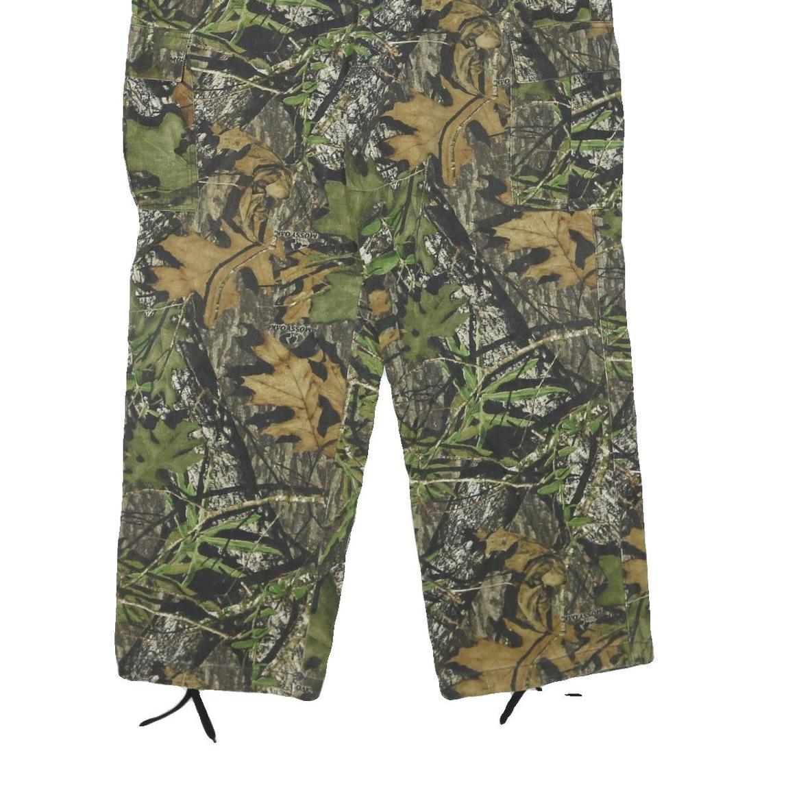 FIELDSTAFF Mens Cotton Blend Camouflage Relaxed Trousers W40 L31 Outdoor